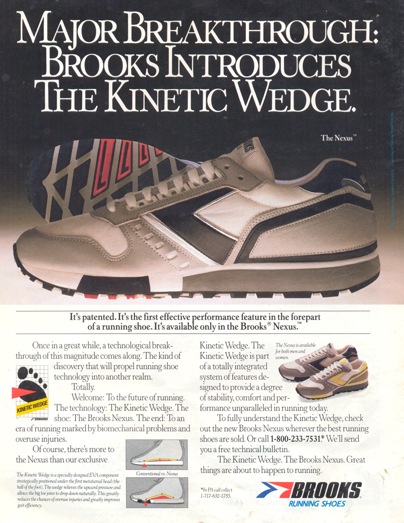 Retro Ad From October 1986, The Brooks Nexus