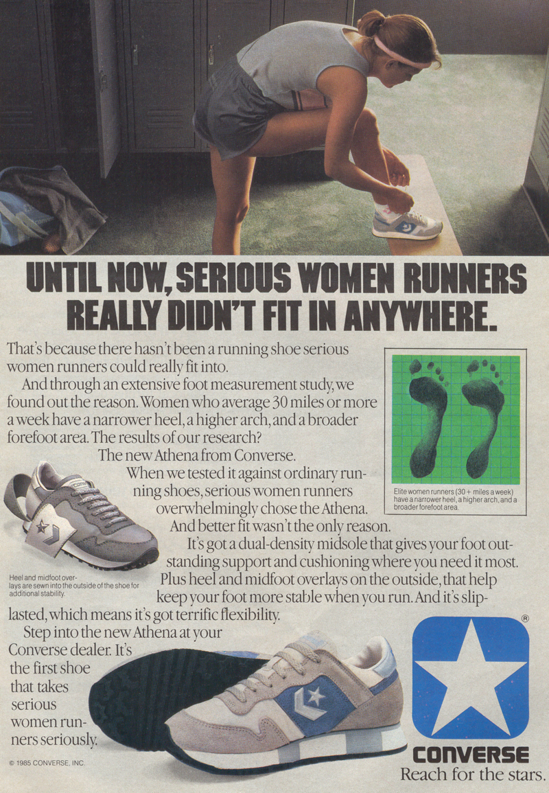 Retro Ad From October 1985, The Converse Athena