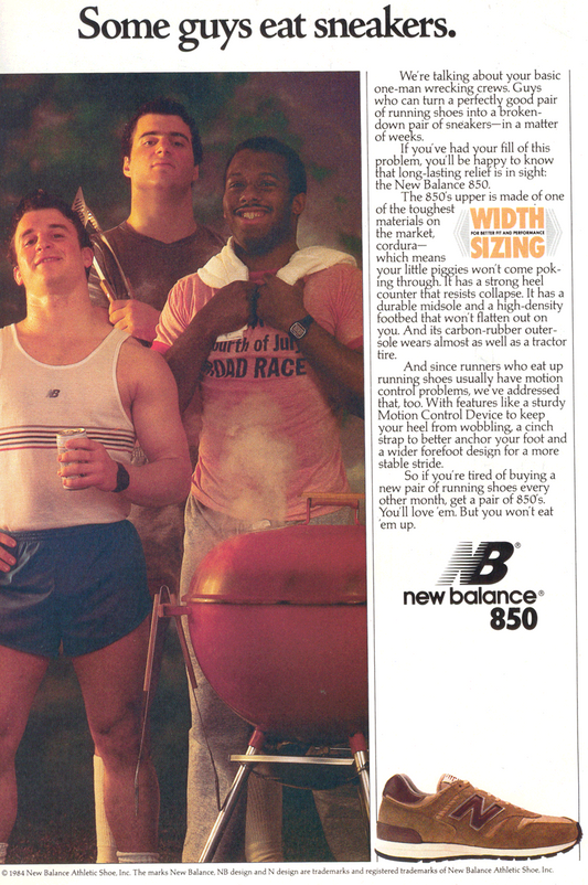 Retro Ad From September 1984, The New Balance 850