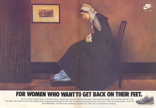 Retro Ad From August 1987, The Women's Nike Air Control