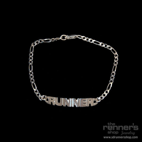 Silver "Runner" Bracelet image 0