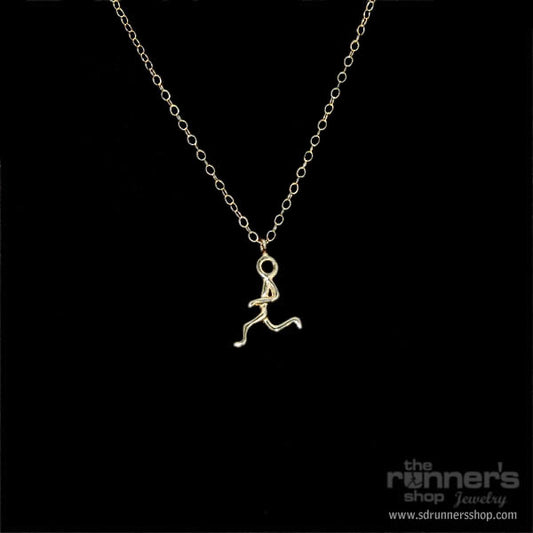 Gold "Hermes" Runner Necklace image 0