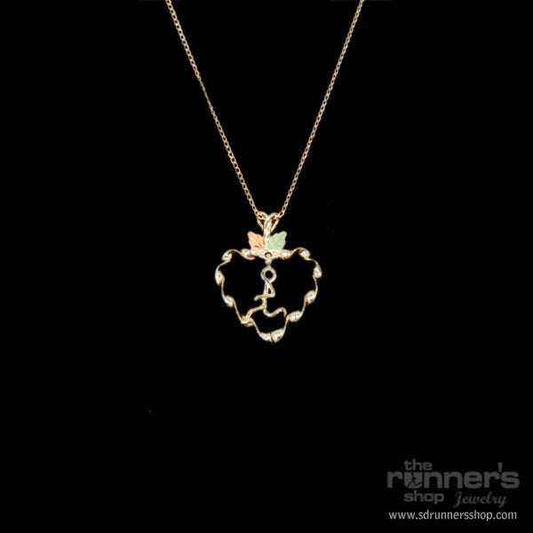 Gold Sweetheart "Hermes" Runner Necklace image 0