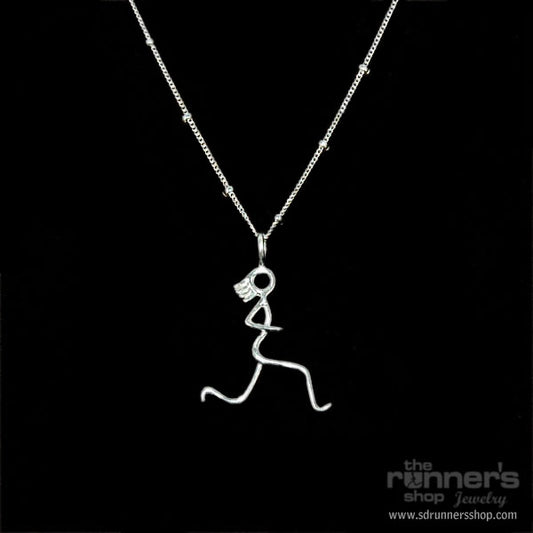 Silver "Joan" Runner Necklace image 0