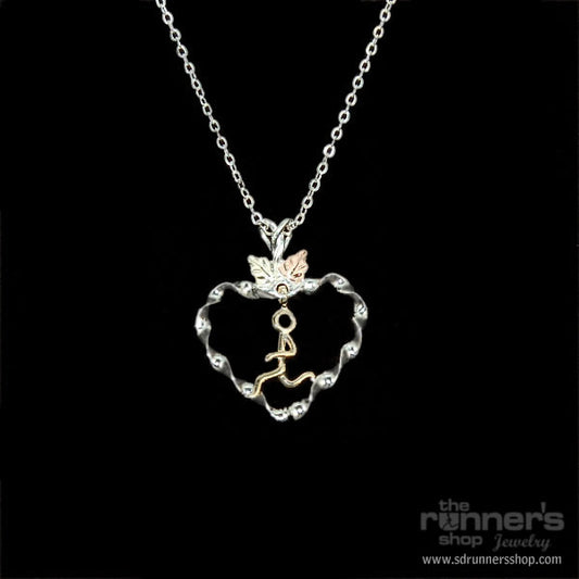 Silver Sweetheart "Hermes" Runner Necklace image 0