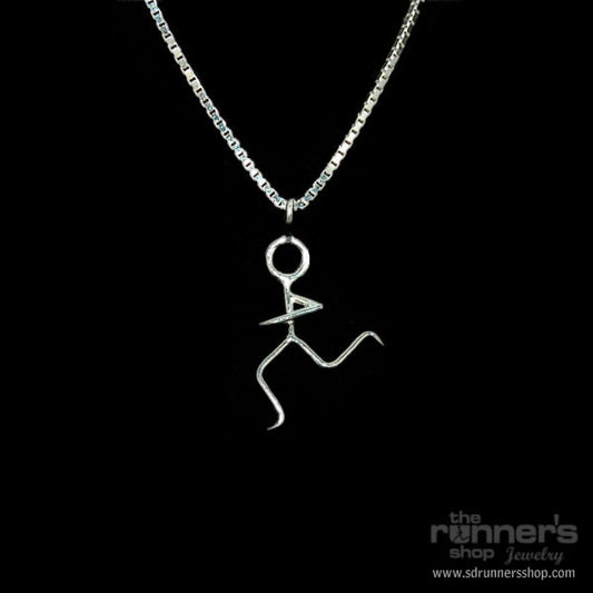 Silver "Mercury" Runner Necklace image 0